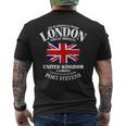 ユニオンジャック イギリス国旗 イギリス国旗 ロンドン メンズTシャツ バックプリント