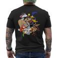 ルーニー・テューンズ メインキャラクター グループtシャツ メンズTシャツ バックプリント
