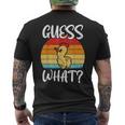 レトロ ヴィンテージ Guess What チキンバット メンズTシャツ バックプリント