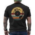 レトロビニールレコード ヴィンテージビニール Lpレコード メンズTシャツ バックプリント