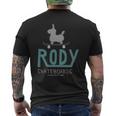 ロディ Rody（Rody Of ThetreetSkateboard_Green バックプリント メンズTシャツ バックプリント