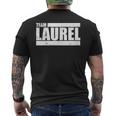 ローレルチャレンジ-チームローレル メンズTシャツ バックプリント