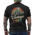 ヴィンテージ1965バースデー60年パームツリー メンズTシャツ バックプリント