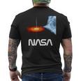 公式ライセンス。 Nasaシグナスブラックホールスペースギフト メンズTシャツ バックプリント