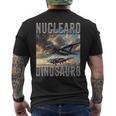 奇妙なミーム 面白い イタリアン ブレインロット ヌクレアロ 恐竜 キッズ メンズTシャツ バックプリント
