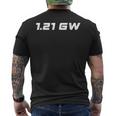 未来の電気自動車電気再生可能エネルギー 121Gw メンズTシャツ バックプリント
