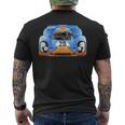 歴史的 1970 Le Mans 917 Gulfintage Race Car 917K メンズTシャツ バックプリント