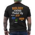 生物学教師 Fueled By Atp 面白い教師 生物学者ギフト メンズTシャツ バックプリント
