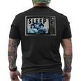 私たちのお気に入りの1980年代映画「Sleep They Live」からの引用 メンズTシャツ バックプリント