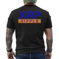 私のxrpリップル暗号通貨 メンズTシャツ バックプリント