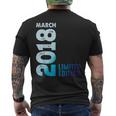 限定版 2018年3月 メンズTシャツ バックプリント