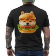 面白いtシャツ 柴犬 犬 イヌ ハンバーガー メンズ 犬好き グッズ かわいい おもしろ 面白い 服 ネタ メンズTシャツ バックプリント