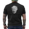 面白いボリス・ジョンソン総理大臣テーマthe Breaks Uk メンズTシャツ バックプリント