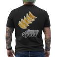 餃子 ぎょうざ Gyoza【中華 Okazu】ご飯タイム【変なtシャツ屋さん】面白い ポップ デザイン イラスト メンズTシャツ バックプリント