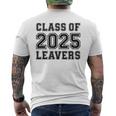 11年 退職者 2025年クラス 直筆サイン高校署名 メンズTシャツ バックプリント