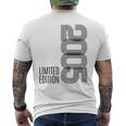 2005年生まれの20歳男性 誕生日20歳限定版 メンズTシャツ バックプリント