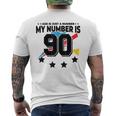 Age Is Just Number スポーツ 90歳 面白い 90歳の誕生日 メンズTシャツ バックプリント