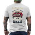 American Muscle Cars レトロカー愛好家用 メンズTシャツ バックプリント