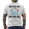 Another Day Another Gel メンズTシャツ バックプリント