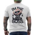 Baby Boss I'm The Boss レトロ Like A Boss キッズ メンズTシャツ バックプリント