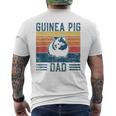Best モルモット Dad ヴィンテージモルモット メンズTシャツ バックプリント