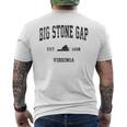 Bigtone Gap バージニアa ビンテージ スポーツデザイン ブラックプリント メンズTシャツ バックプリント