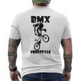 Bmxフリースタイルウェア キッズ、大人 Bmxギフト メンズTシャツ バックプリント