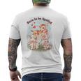 Born To Bepoiled Cute Animal Illustration 長袖tシャツ メンズTシャツ バックプリント