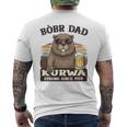 Bòbr Dad Kurwatrongince 1978 Bòbr Kurwa Birthday 長袖tシャツ メンズTシャツ バックプリント
