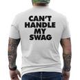 Can't Handle Mywag メンズTシャツ バックプリント