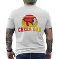 Cheer Dad チアリーディング 父の日 長袖tシャツ メンズTシャツ バックプリント