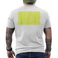 Cine Grulla Yellowistavision メンズTシャツ バックプリント