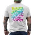 Cool Barista Gets More Likes Than Barman、バリスタ、バーマンより 長袖tシャツ メンズTシャツ バックプリント
