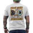 Dad Alright That Guys Awesome 父の日 メンズTシャツ バックプリント