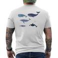 De Ballena Para Los Amantes De Las Ballenas Azul Beluga Orca Y Más Camiseta Hombre Estampado Espalda
