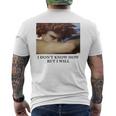 I Don't Know How But I Will – 堕天使 メンズTシャツ バックプリント