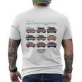 Evolution Charger スーパービー ホットロッド マッスルカー マグナム ウェッジ メンズTシャツ バックプリント