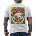 Feelin' Pine Feelin' Fine パイナップル トロピカル ビーチ 楽しい メンズTシャツ バックプリント