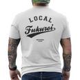 Fukuroi Local 袋井市ローカル 故郷 メンズTシャツ バックプリント