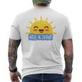Rise Andhineummerunshine グラフィック 長袖tシャツ メンズTシャツ バックプリント