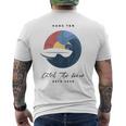 Hang 10 Catch The Waves サーフボード サーフ サーフィン メンズTシャツ バックプリント