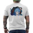 Hololive Production 【星街すいせい】ホロぐら名場面 メンズ 半袖 メンズTシャツ バックプリント