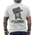I'm A Koala In A Human コスチューム ファニー コアラ メンズTシャツ バックプリント