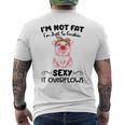 I'm Not Fat シャツ メンズTシャツ バックプリント