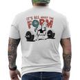 It's All About The Form デッドリフティング トランプ ワークアウト ジム 面白い メンズTシャツ バックプリント