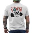 It's All About The Form デッドリフティング トランプ ワークアウト ジム 面白い 長袖tシャツ メンズTシャツ バックプリント