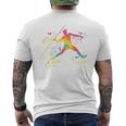 Javelin Throwe Colorsplash キッズ やり投げ メンズTシャツ バックプリント