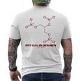 Just Call Me Dynamite ニトログリセリン 化学分子 ユーモア メンズTシャツ バックプリント