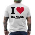 I Love Da Nang メンズTシャツ バックプリント