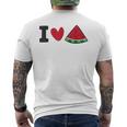 I Loveandíaerano Frutaandía Camiseta Hombre Estampado Espalda